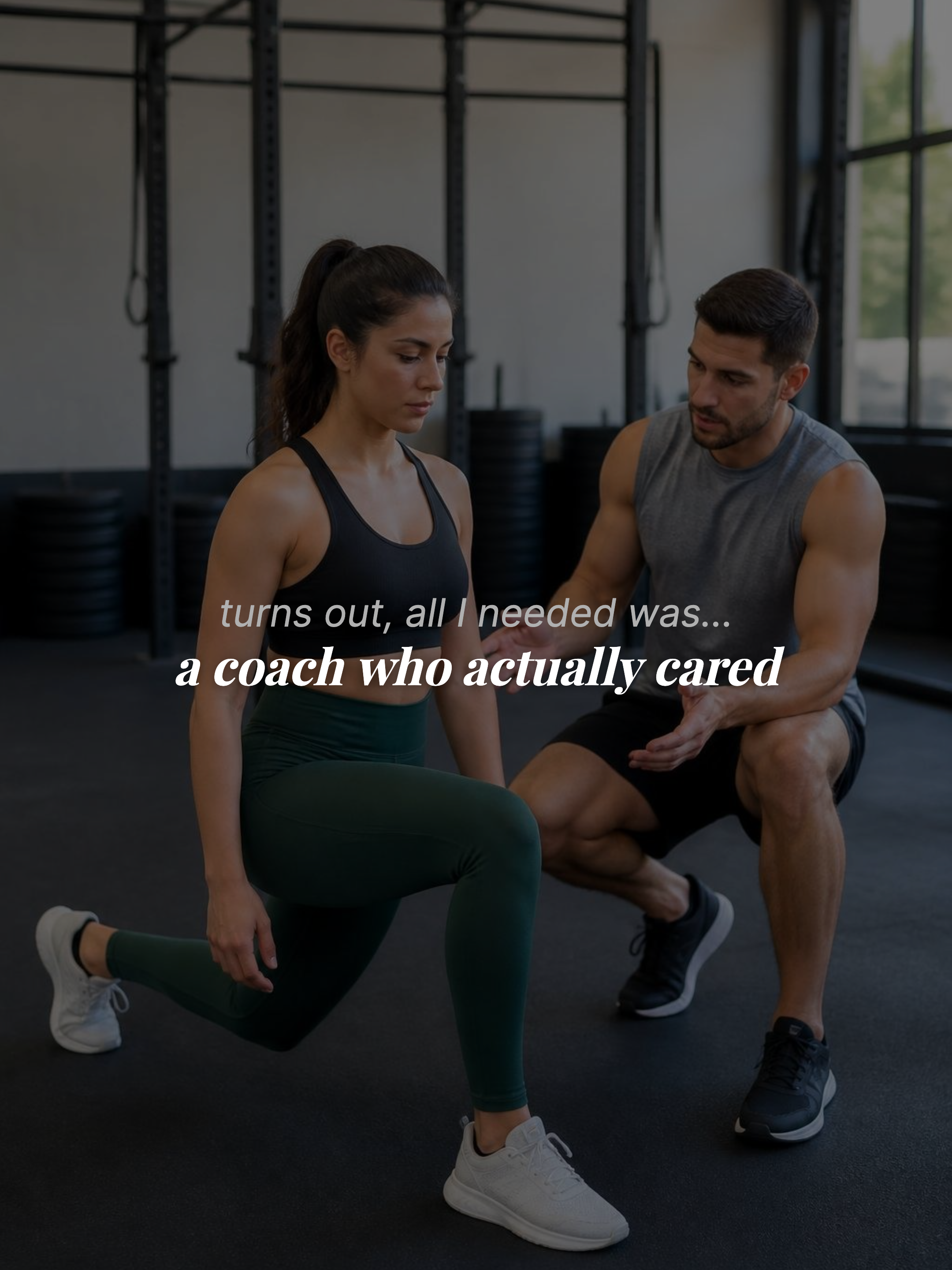 Turns out, all I needed was... (Fitness Edition), slide 3