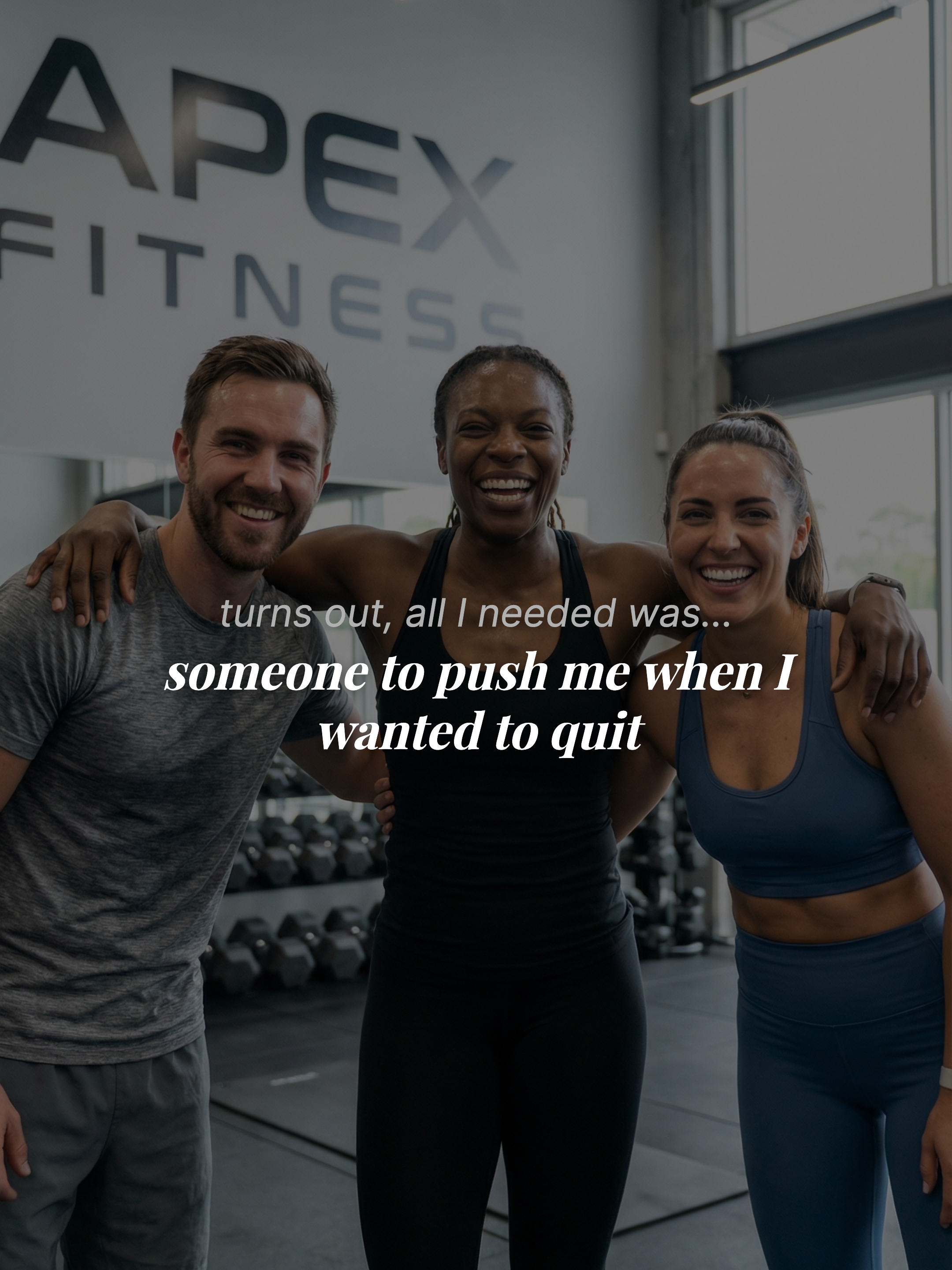 Turns out, all I needed was... (Fitness Edition), slide 5