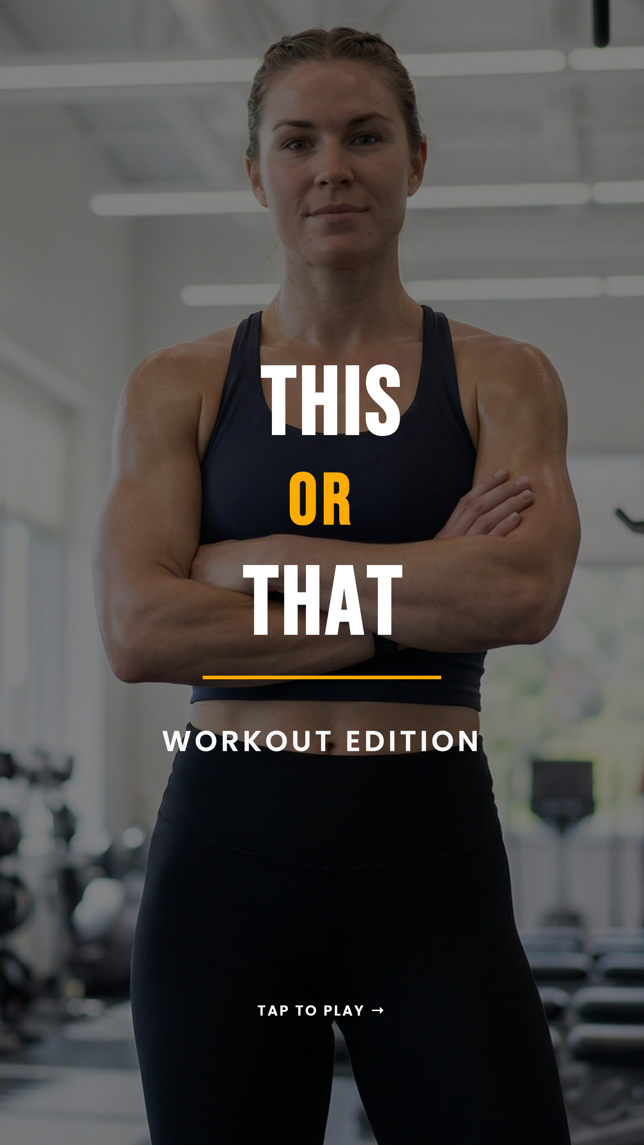 This or That: Workout Edition, slide 1